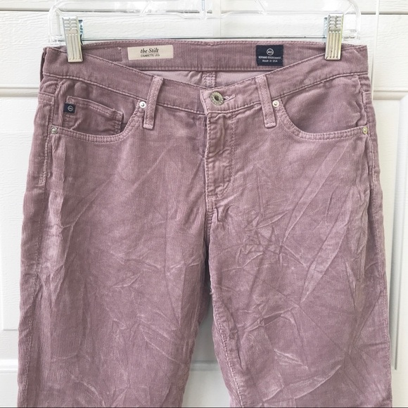 AG The Stilt corduroy Pants Jeans 27 Adriana Goldschmied - Picture 3 of 8